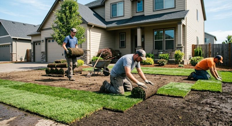 Bentgrass Sod Installation in Aiken, SC