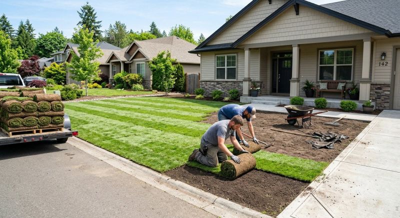 Yard Sodding in Aiken, SC