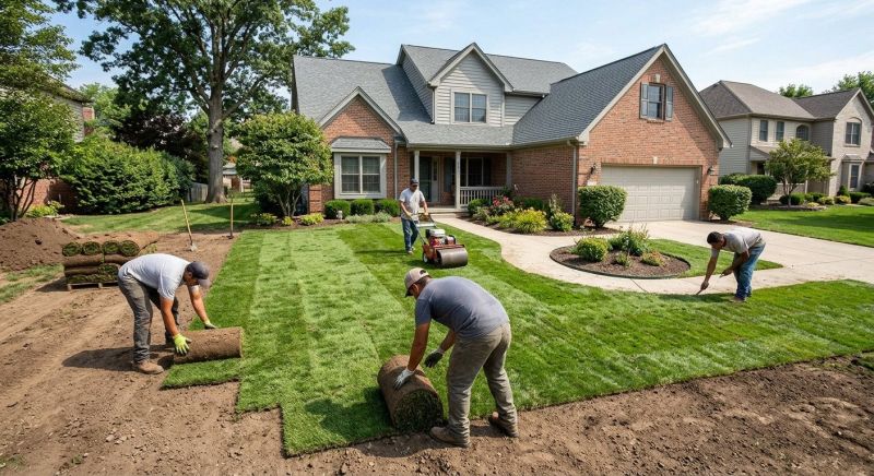 Centipede Grass Installation