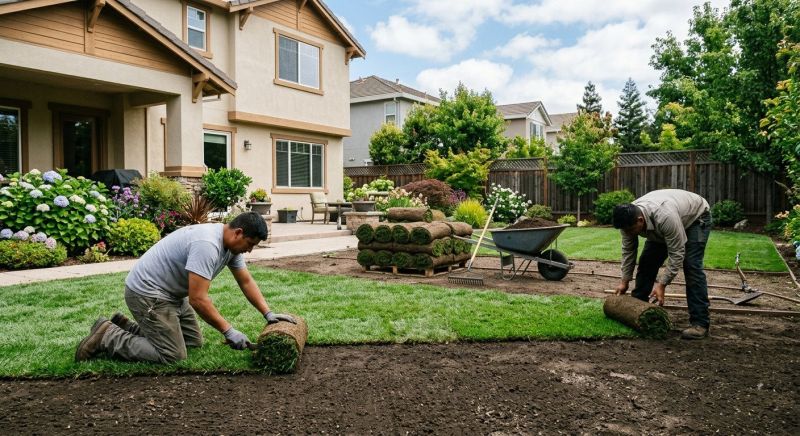 Fescue Sod Installation in Ventura County, CA